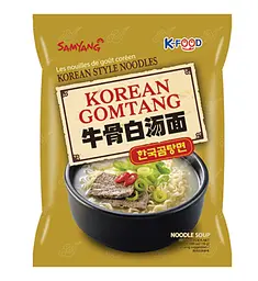 Локшина швидкого приготування Samyang Korean Gomtang Ramen, 110г