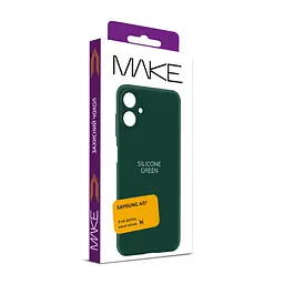 Чохол Make Samsung A07 Silicone Green - мініатюра 2