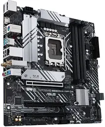 ASUS Материнська плата PRIME B660M-A WIFI D4 s1700 B660 4xDDR4 M.2 HDMI DP Wi-Fi BT mATX - мініатюра 4