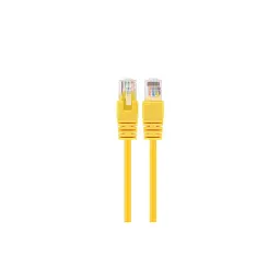 Патч-корд 0.5м UTP cat 6 CCA yellow Cablexpert (PP6U-0.5M/Y) - мініатюра 1