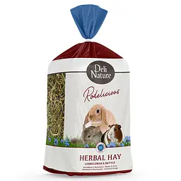 Сіно для гризунів Deli Nature Rodelicious Herbal Hay Cornflower & Nettle з волошкою та кропивою 600 г 21360
