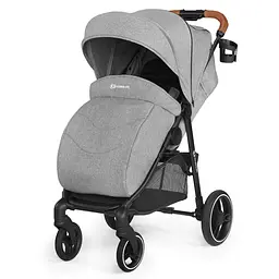 Прогулянкова коляска Kinderkraft Grande LX Gray - мініатюра 3