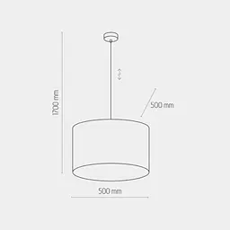 Підвісний світильник TK Lighting 6170 Tercino Freen - мініатюра 2
