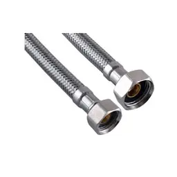 Гнучке підведення Zerix ZHN-02-FF1/2"-100 (нейлонове обплетення, гайки нерж) ZX5142 - мініатюра 2