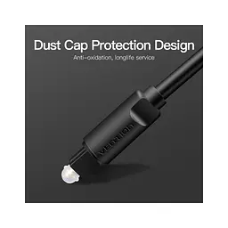 Кабель мультимедійний Optical Toslink 1.5m black Vention (BAEBG) - мініатюра 7