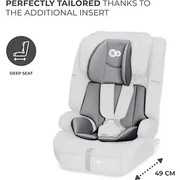 Автокрісло Kinderkraft Safety Fix 2 i-Size Grey KCSAFI02GRY0000 (00-00305219) - мініатюра 9