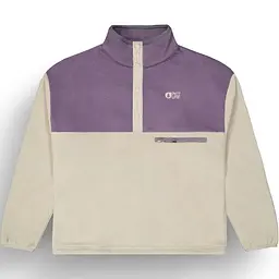 Реглан флісовий Picture Organic Arcca 1/4 Women XL Білий-Фіолетовий - мініатюра 3