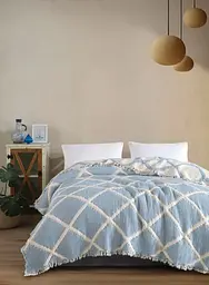 Муслінове покривало Armonia Mavi 230х250 см Saheser pbe0051358 - мініатюра 1