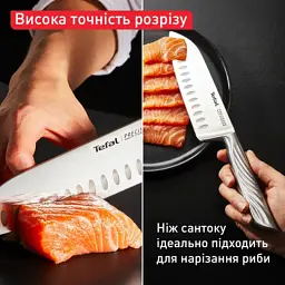 Кухонний ніж Tefal Precision 16.5см, нержавіюча сталь (K2891124) - мініатюра 6