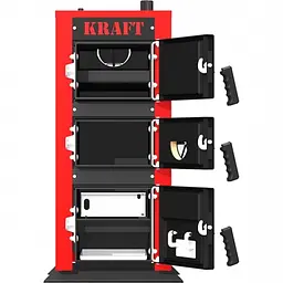 Твердопаливний котел Kraft серія К 24 з ручним керуванням - мініатюра 4