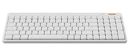 Клавіатура Lofree OE922 Flow Lite 100 Mechanical Linear Switches Wireless (LO-6922694806833) Off-White (G-000003575) - мініатюра 2
