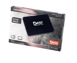 Накопичувач SSD 480GB Dato DS700 2.5" SATAIII TLC (DS700SSD-480GB) - мініатюра 3
