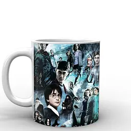 Кухоль GeekLand Harry Potter Гаррі Поттер історія магії HP.02.020 330 мл синій - мініатюра 2