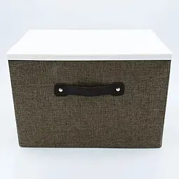 Короб для зберігання Handy Home з пластиковою кришкою 33x23x22 см (EH-01L) - мініатюра 3