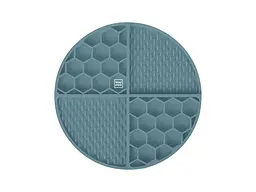 Універсальний посуд для тварин WAUDOG Silicone Килимок для злизування 21х21х3 см сірий (235011) - мініатюра 3