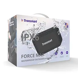 Портативна акустика Tronsmart Force Max Portable Outdoor Speaker 80w бездротова - мініатюра 5