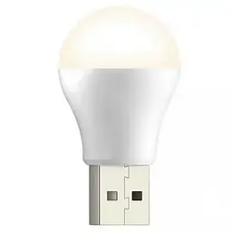 LED-лампочка USB біла нейтральне світло 1 Вт - мініатюра 2