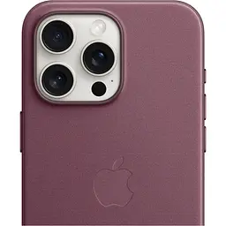 Чохол Apple FineWoven Case with MagSafe для iPhone 15 Pro Max Mulberry (MT4X3ZM/A) [92923] - мініатюра 6