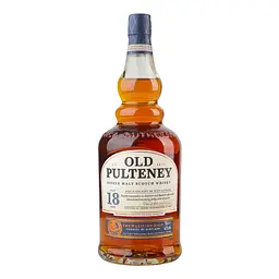 Віскі Old Pulteney 18 yo 46% 0.7 л у подарунковій коробці - мініатюра 2