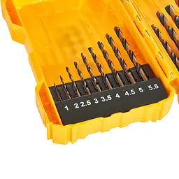 Набір свердел по металу Ingco 1-12 мм 15 шт (AKDL51501) - мініатюра 2