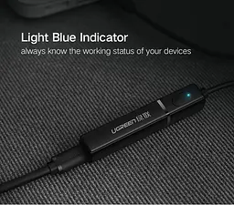 Bluetooth адаптер Ugreen CM107 Bluetooth 5.0 TV Transmitter 3.5 mm mini-jack (40761) - мініатюра 3