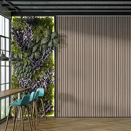 Рейка декоративна Sticker Wall WPC стінова 3000х160х23мм Сірий горіх SW-00001856 - мініатюра 7