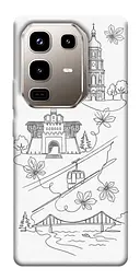 TPU чохол Demsky Kyiv spirit для Infinix Note 50 Pro 4G