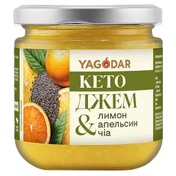 Кето-джеми Yagodar без цукру, 3 шт - мініатюра 3