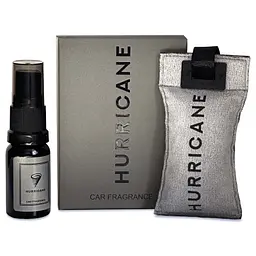 Ароматизатор автомобільний Hurricane Grey Standart Long NEW (В комплекті Спрей) - мініатюра 3