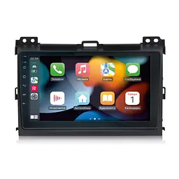 Штатна магнітола Toyota Land Cruiser Prado (120) 2002-2009 AMP Decker D9-005 4x64, DSP, 360, 4G, 2k Decker (НФ-00003883) - мініатюра 2