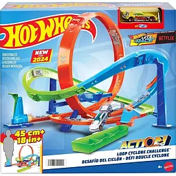 Ігровий набір Hot Wheels Action Випробування гіперпетлі (HTK16) - мініатюра 5