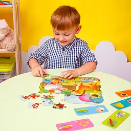 Пазли Vladi Toys 2 в 1 Ферма з міні-грою 49 елементів (RK1140-05) - мініатюра 5