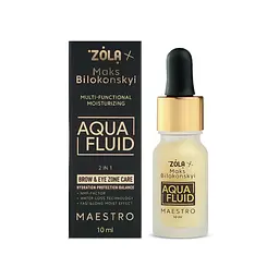 Флюїд для обличчя багатофункціональний зволожуючий Zola x Maks Bilokonskyi Aqua Fluide, 10 мл - мініатюра 2