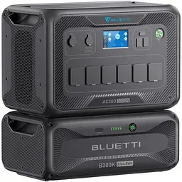 Зарядна станція Bluetti AC300 3000W + Bluetti B300K 2764.8Wh