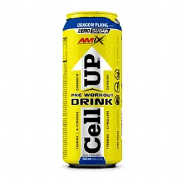 Передтренувальний комплекс AMIX CellUp Drink, 500 мл - Dragon flame