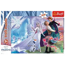 Пазли Trefl Магічний світ сестер Frozen 200 елементів - мініатюра 3