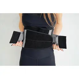 Пояс-корсет для підтримки спини Waist Shaper Power System 6031GR-3 Grey, S/M - мініатюра 4