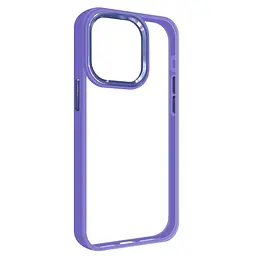 Чехол для Apple iPhone 15 Pro, UNIT2, фиолетовый, ударопрочный, прозрачный противоударный чехол-накладка из TPU и поликарбоната (PC), с защитными бортиками, защита всего корпуса от ударов и царапин, ArmorStandart (ARM69984)