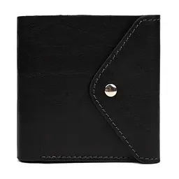 Чоловіче шкіряне портмоне чорне GRANDE PELLE 11.5х9х1.5 см acs0032098