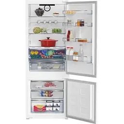 Холодильник із морозильною камерою Beko BCNE400E40SN