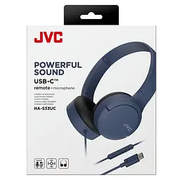 Навушники JVC HA-S33UC Blue (HA-S33UC-A-U) - мініатюра 6