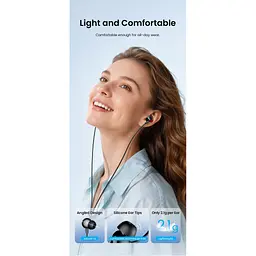 Навушники Vention Echo Lite USB-C In-Ear Wired Black (GBBBAV) - мініатюра 9