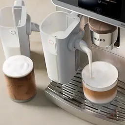 Кавомашина Philips Series 8000 Cafe Aromis 1.9 л сріблястий (EP8757/20) - мініатюра 4