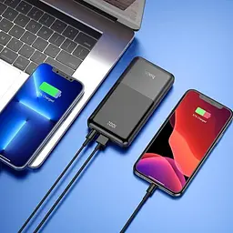 Портативна батарея Hoco Q9 Shell PD20W+QC3.0 10000 mAh Black - мініатюра 5