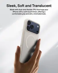 Чохол Belkin для iPhone 17 Pro Max, Magnetic Protective Grip, Sand teh0019347 - мініатюра 3