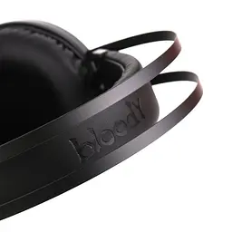 Навушники Bloody G521 Black підсвічування USB накладні кабель 1.8 м - мініатюра 4