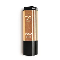 Флеш накопичувач USB 64Gb T G Vega TG121, золотистий, USB 2.0 (TG121-64GBGD)