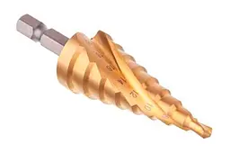 Свердло сходове по металу Intertool 4-20мм спіральне HEX - мініатюра 4