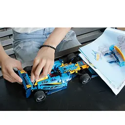 Модель Формули-1 Renault R25 Конструктор GBL 511 деталей Гоночний болід Інерційна машинка для складання - мініатюра 6