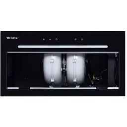 Витяжка вбудована Weilor PBSR 52651 Glass BL 1300 LED Strip - мініатюра 5